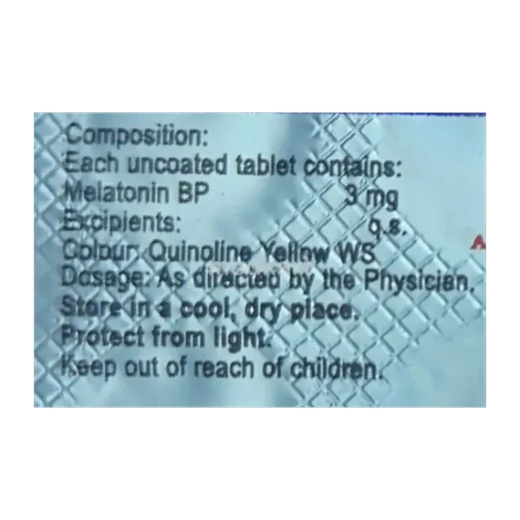 meloset 3mg tablet 10's